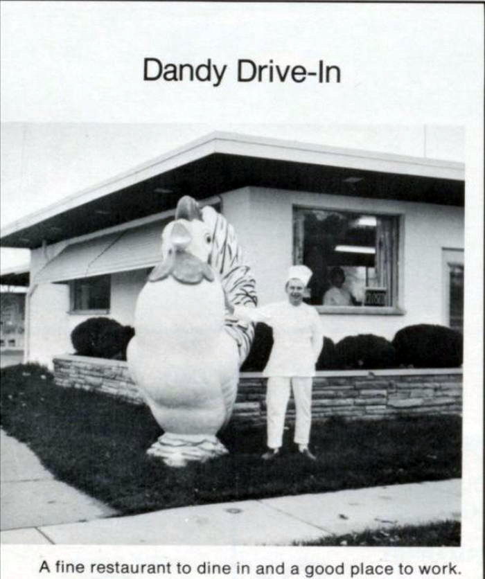 Tonys (Dandy Drive-In) - From St Louis High School Yearbook 1960S (newer photo)